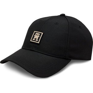 Kšiltovka Tommy Hilfiger Th Sport Luxe Cap AW0AW15777 Černá