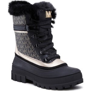 Polokozačky MICHAEL Michael Kors Ozzie Ankle Boot 40F2OZFB5B Blk/Gold