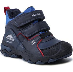 Kotníková obuv Geox J Buller B.B Abx A J169WA 0MEFU C4244 M Navy/Dk Red