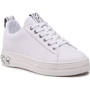Sneakersy Guess Rivet3 FL6RV3 LEA12 WHITE