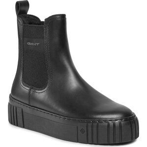 Kotníková obuv s elastickým prvkem Gant Snowmonth Chelsea Boot 27551372 Black