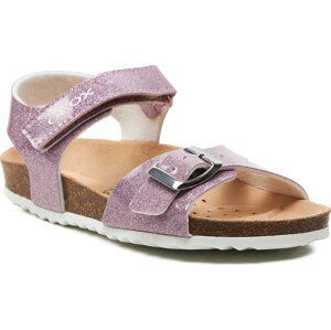 Sandály Geox J Adriel Girl J028MC 000KC C8004 S Pink