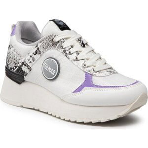 Sneakersy Colmar Travis Enigma High Outsole 116 White/Purple