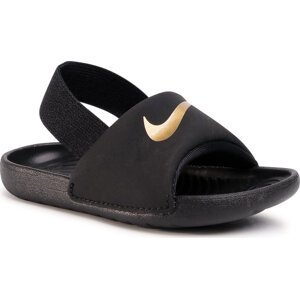 Sandály Nike Kawa Slide (Td) BV1094 003 Black/Metallic Gold