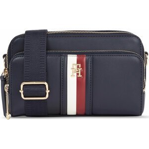 Kabelka Tommy Hilfiger Iconic Tommy Camera Bag Puffy AW0AW15880 Global Stripes 0G0