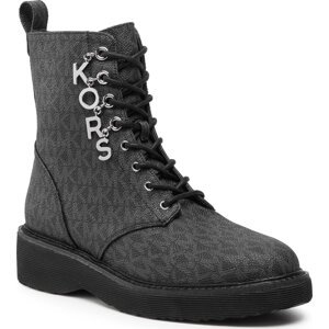 Polokozačky MICHAEL Michael Kors Haskell Bootie 40R2HSFE5B Black