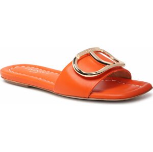 Nazouváky TWINSET Ciabattina 221TCP042 Exotic Orange 06667