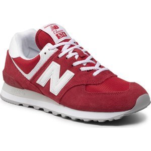 Sneakersy New Balance ML574PI2 Červená
