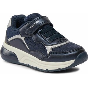 Sneakersy Geox J Spaceclub Girl J368VE 0AJAU C0673 M Navy/Silver