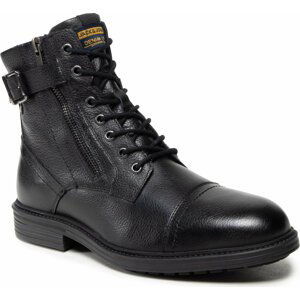 Kozačky Jack&Jones Jfwholland Leather 12217007 Black