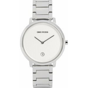 Hodinky Gino Rossi Gr Women Watch 02032211 Silver/Silver