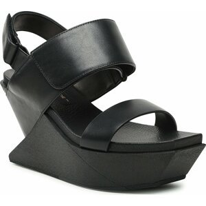 Sandály United Nude Delta Wedge Sandal 104130116 Černá