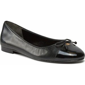 Baleríny Tory Burch Cap-Toe Ballet 154511 Perfect Black / Perfect Black 004