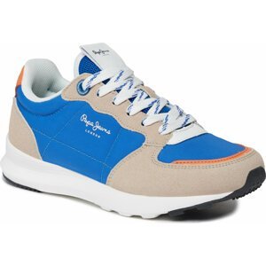 Sneakersy Pepe Jeans York Mix B PBS30561 Beat Blue 549