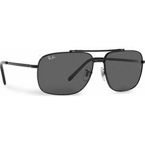 Sluneční brýle Ray-Ban 0RB3796 002/B1 Black/Dark Grey