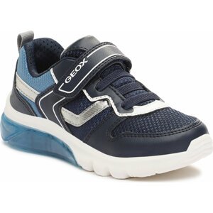 Sneakersy Geox J Ciberdron Boy J36LBC 011FE C4201 S Navy/Dk Silver