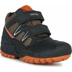 Sněhule Geox Jr New Savage B Abx J261WA 0CEFU C9279 D Black/Dk Orange