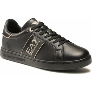 Sneakersy EA7 Emporio Armani X8X102 XK346 M701 Triple Black+Gold