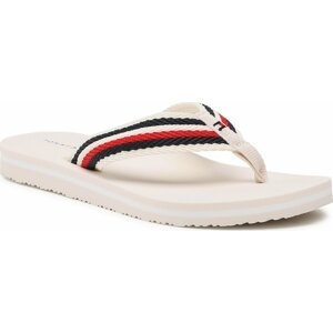 Žabky Tommy Hilfiger Essential Comfort Sandal FW0FW07147 Feather White AF4