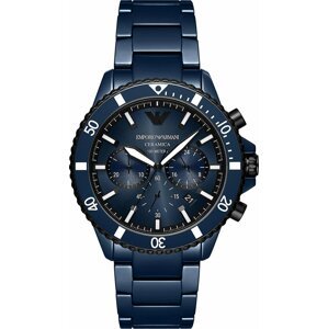 Hodinky Emporio Armani Ceramic AR70009 Navy/Navy