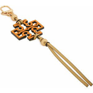 Přívěsek Tory Burch Leather Kira Tassel Key Fob 88187 Orange Citrine 819