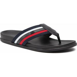 Žabky Tommy Hilfiger Corporate Mix Materials Sandal FM0FM04069 Rwb 0GY