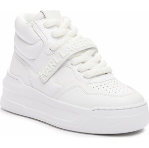 Sneakersy KARL LAGERFELD KL63350 White Lthr