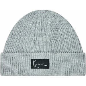 Čepice Karl Kani KK Signature Fisherman Beanie KA223-008-3 GREY MELANGE