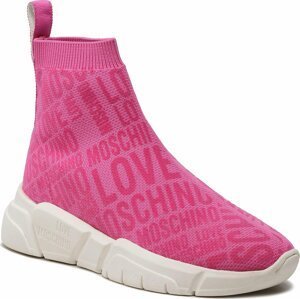 Sneakersy LOVE MOSCHINO JA15523G1GIZG604 Fuxia