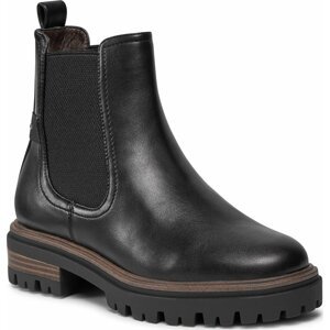 Kotníková obuv s elastickým prvkem Tamaris 1-25418-41 Black Matt 020