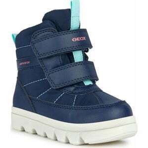 Kozačky Geox B Willaboom Girl B A B365AE 0FU54 C4002 M Navy