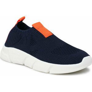 Polobotky Geox J Aril B. A J02DMA 0006K C0820 Navy/Orange