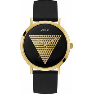 Hodinky Guess Imprint W1161G1 BLACK/GOLD