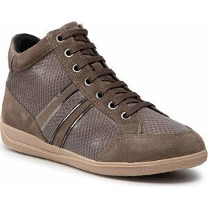 Sneakersy Geox D Myria B D2668B 04122 C6226 Taupe/Dk Beige