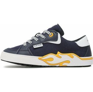 Sneakersy Geox J Alphabeet Boy J35HLA01054C0657 S Navy/Yellow