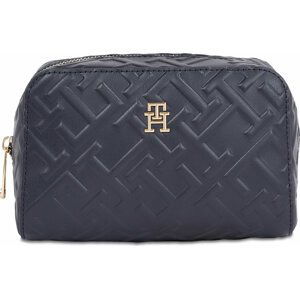 Kosmetický kufřík Tommy Hilfiger Iconic Tommy Washbag Mono AW0AW15269 Space Blue DW6