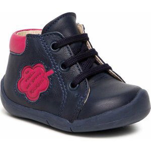 Kotníková obuv Kickers Waouk 858381-10 Navy/Pink 102