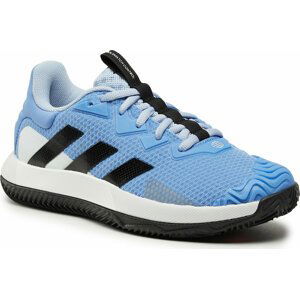Boty adidas SoleMatch Control Clay Court Tennis Shoes HQ8442 Modrá