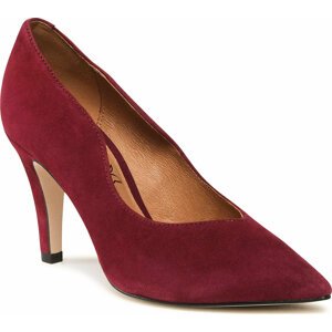 Lodičky Caprice 9-22403-29 Bordeaux Suede 549