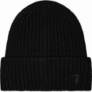 Čepice Trussardi Beanie Greyhound Embrodery 59Z00348 Černá