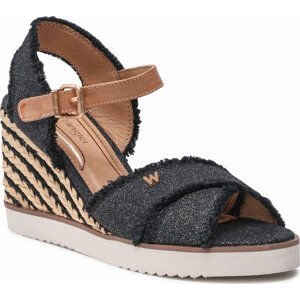 Espadrilky Wrangler Maiorca Cross WL21700A Black/Pewter 309