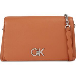 Kabelka Calvin Klein Re-Lock Shoulder Bag Md K60K611057 Hnědá
