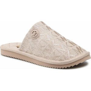 Bačkory MICHAEL Michael Kors Janis Slipper 40T1JAFP2D Natural