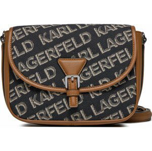 Kabelka KARL LAGERFELD 236W3037 Black/Brandy A925