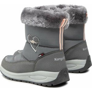 Sněhule KangaRoos K-Elisa Rtx 18784 000 2017 S Steel Grey/Frost Pink