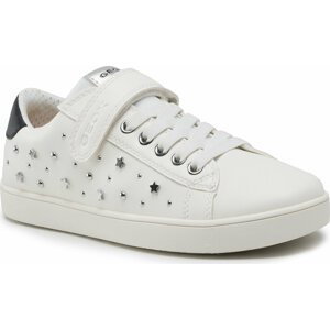 Sneakersy Geox J Kathe G. E J25EUE-000BC C0007 S White/Silver