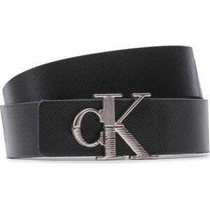 Dámský pásek Calvin Klein Jeans Mono Hw Lthr Belt 30Mm K60K610592 Černá