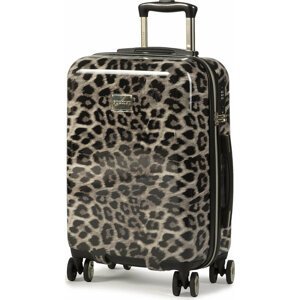 Malý tvrdý kufr Puccini Beverly Hills ABS015C 6 Leopard/Lamprd/Beż