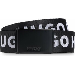 Pánský pásek Hugo Garratt-Tp 50499077 Black 002