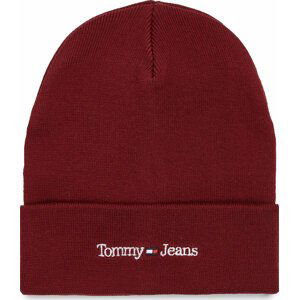 Čepice Tommy Jeans Tjm Sport Beanie AM0AM11016 Rouge XJS